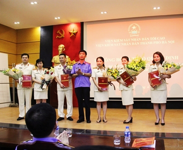 Lễ công bố và trao Quyết định điều động, bổ nhiệm chức vụ lãnh đạo quản lý...